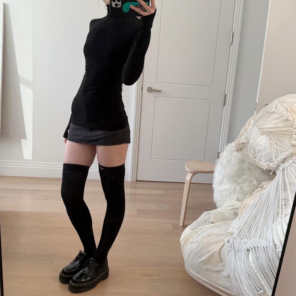 Black patent leather dr martens